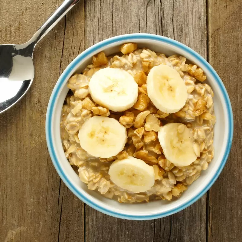 Heart Healthy Banana Bread Overnight Oats