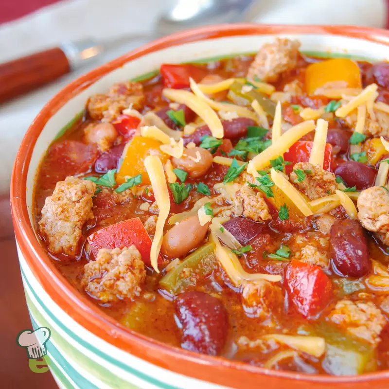 Heart Healthy Turkey Chili-image