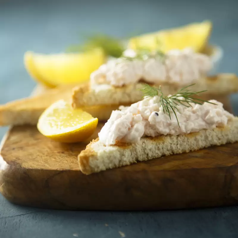 Heart Healthy Shrimp Toast
