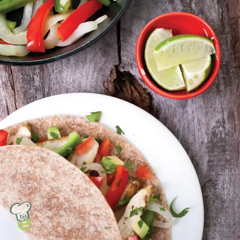 Heart Healthy Chicken Fajitas | Low Sodium Recipe