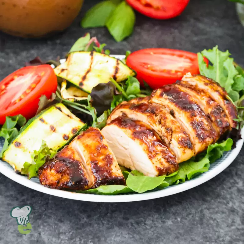 Easy Heart-Healthy Air Fryer Balsamic Chicken