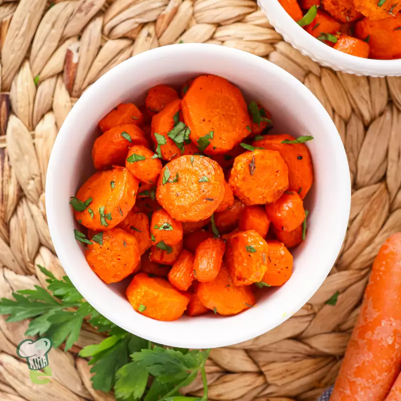 Heart Healthy Air Fryer Carrots | Low Sodium