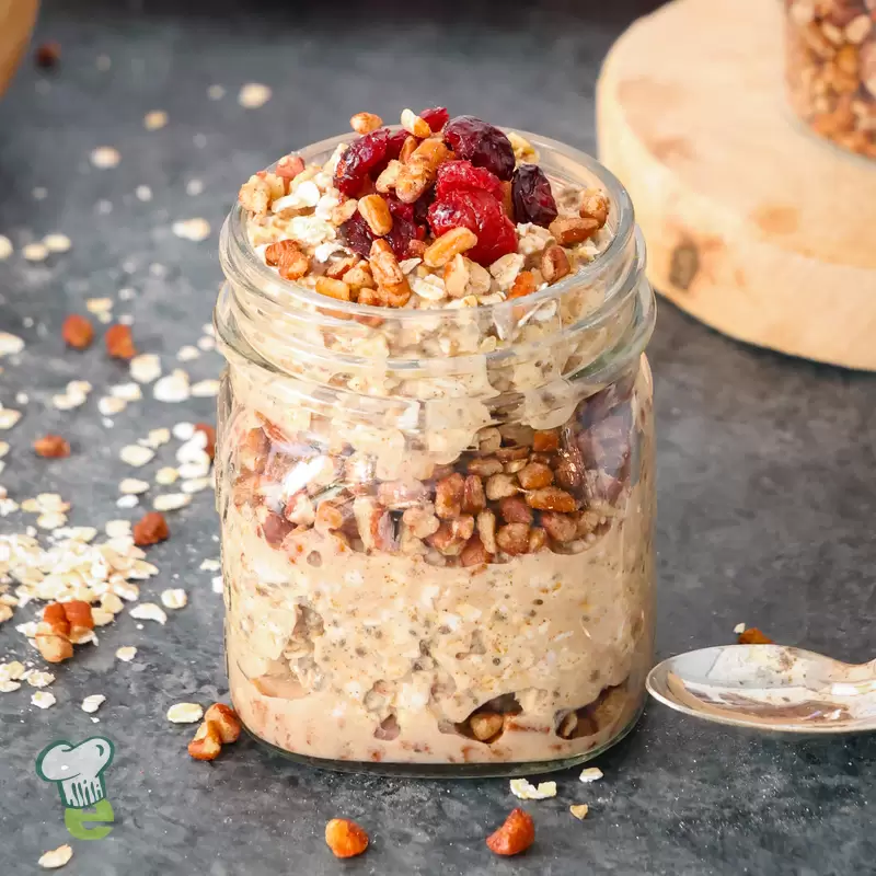 Maple Brown Sugar Overnight Oats: Easy, Healthy Breakfast