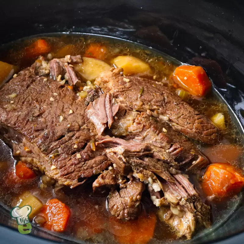 Heart Healthy Pot-Roast | Low Sodium Slow Cooker Recipe