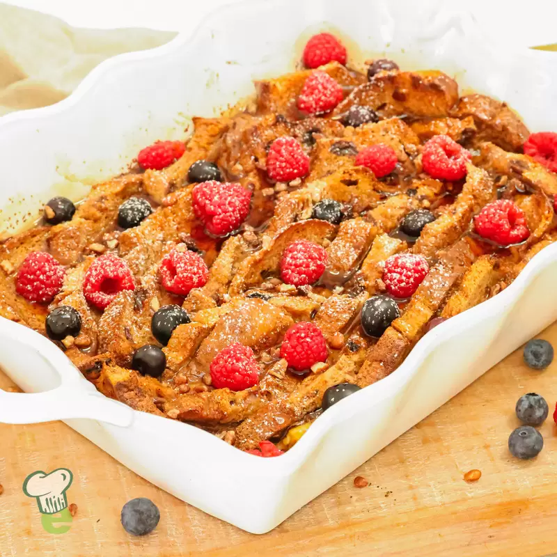 Heart-Healthy French Toast Casserole | Gluten-Free Breakfast
