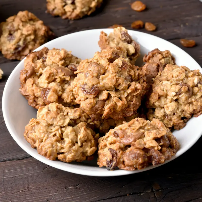 Heart Healthy Irish Oatmeal Cookies