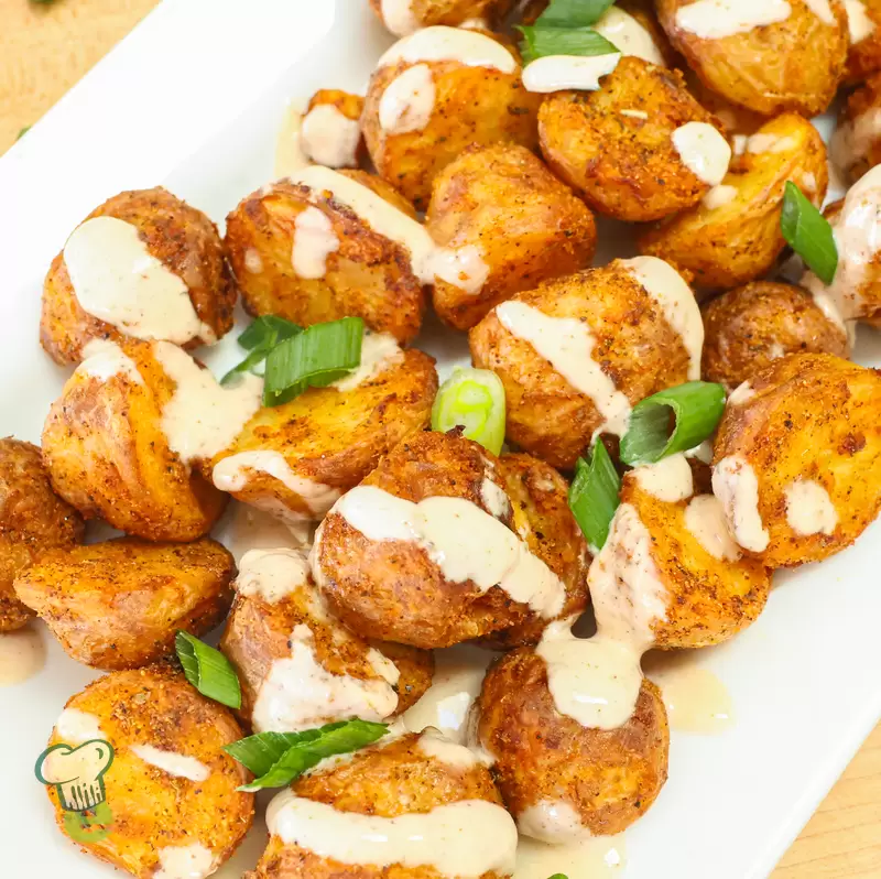 Healthy Air Fryer Bang Bang Potatoes | Diabetes Recipe