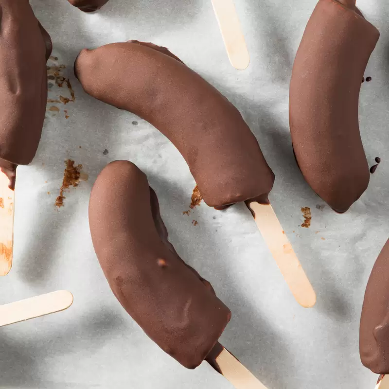 Heart Healthy Chocolate Banana Pops
