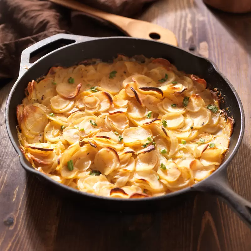 Easy Heart-Healthy Scalloped Potatoes (No Cream)