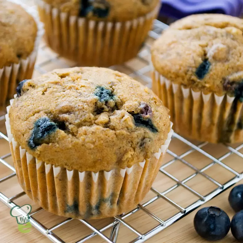Heart Healthy Blueberry Muffins