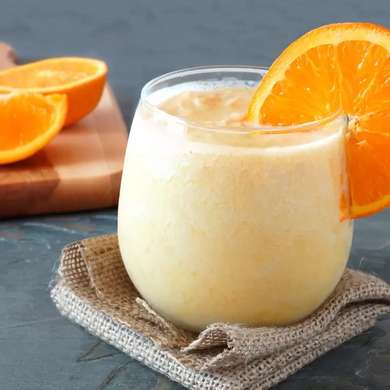 Healthy Orange Creamsicle Smoothie Recipe