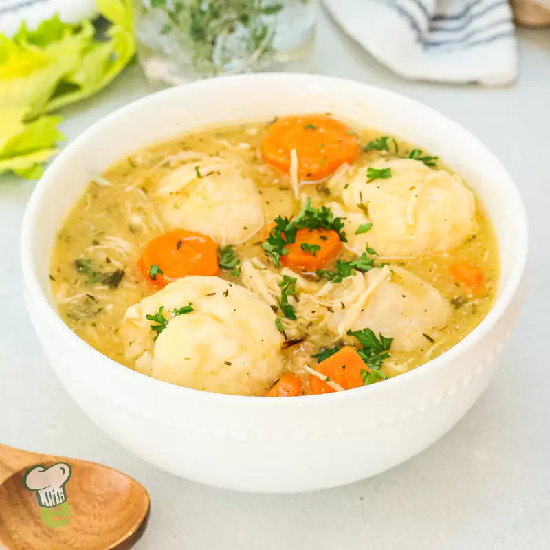 Healthy Chicken and Dumplings | Low Sodium Low Cholesterol