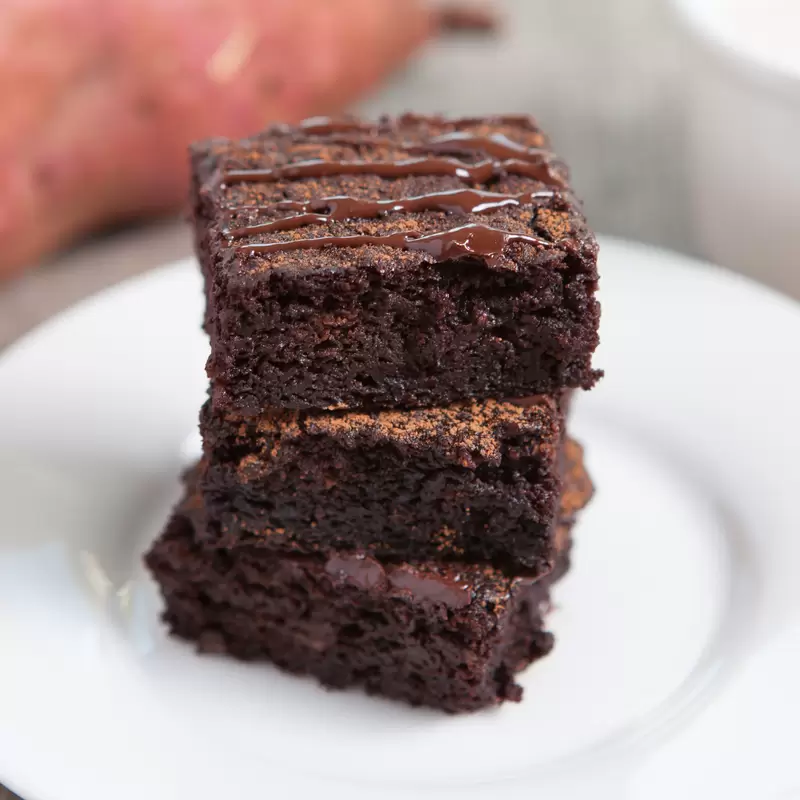 Heart-Healthy Sweet Potato Brownies | Diabetic & Gluten-Free