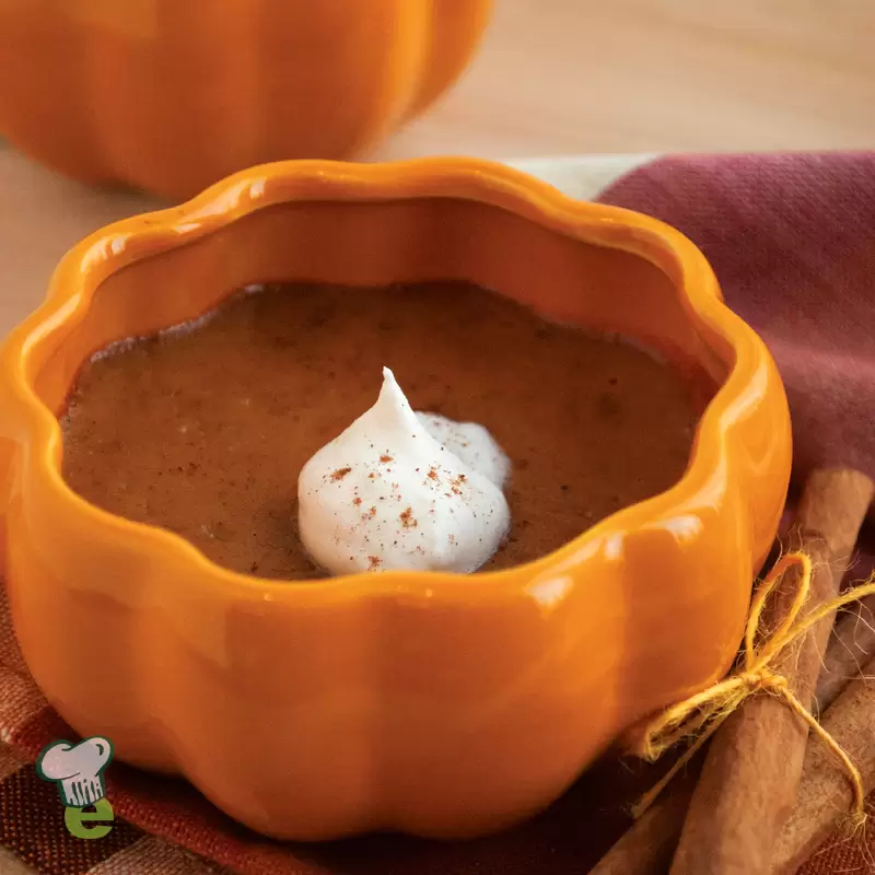 Heart Healthy Pumpkin Custards