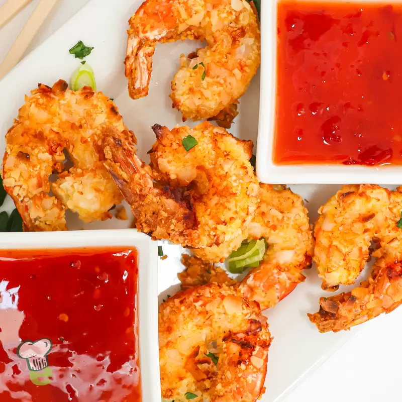 Crispy Air Fryer Coconut Shrimp | Heart-Healthy & Low Carb