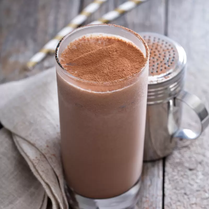 Heart Healthy Chocolate Milkshake