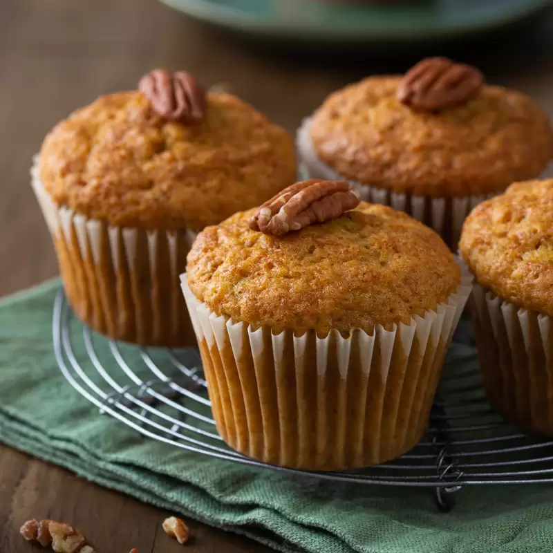 Healthy High-Protein Pecan Muffins (GLP-1 Friendly)