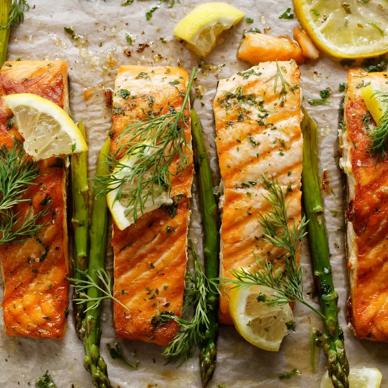 Easy Grilled Salmon | 30-Minute High Protein Dinner Recipe