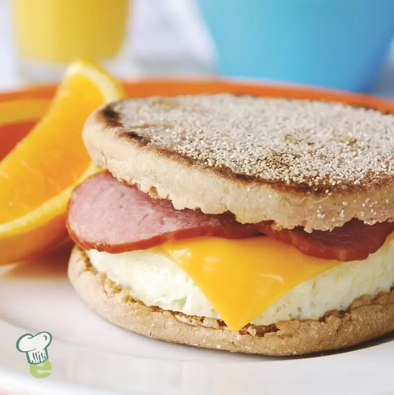 Heart Healthy Egg and Cheese Muffin