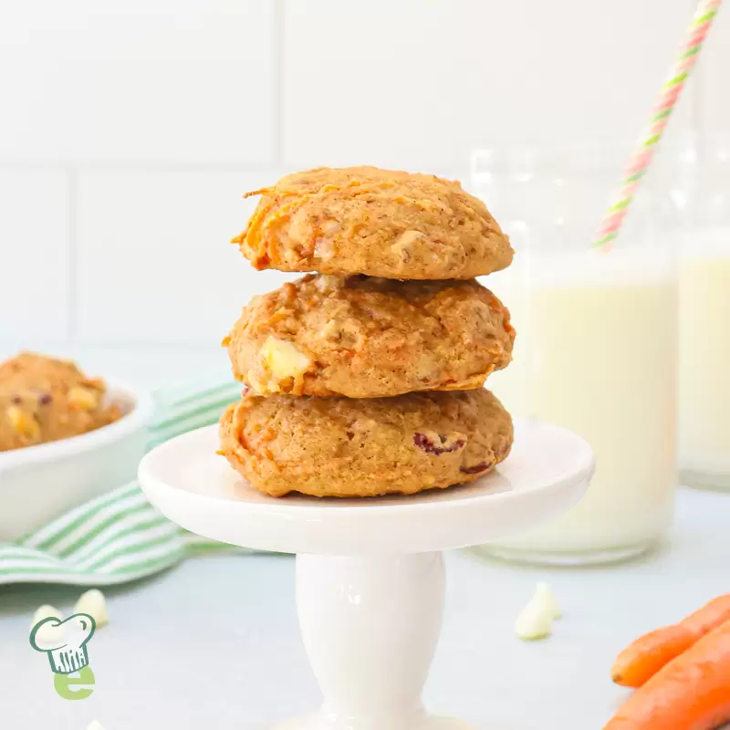 Healthy Carrot Cake Cookies | Heart-Healthy Dessert Recipe