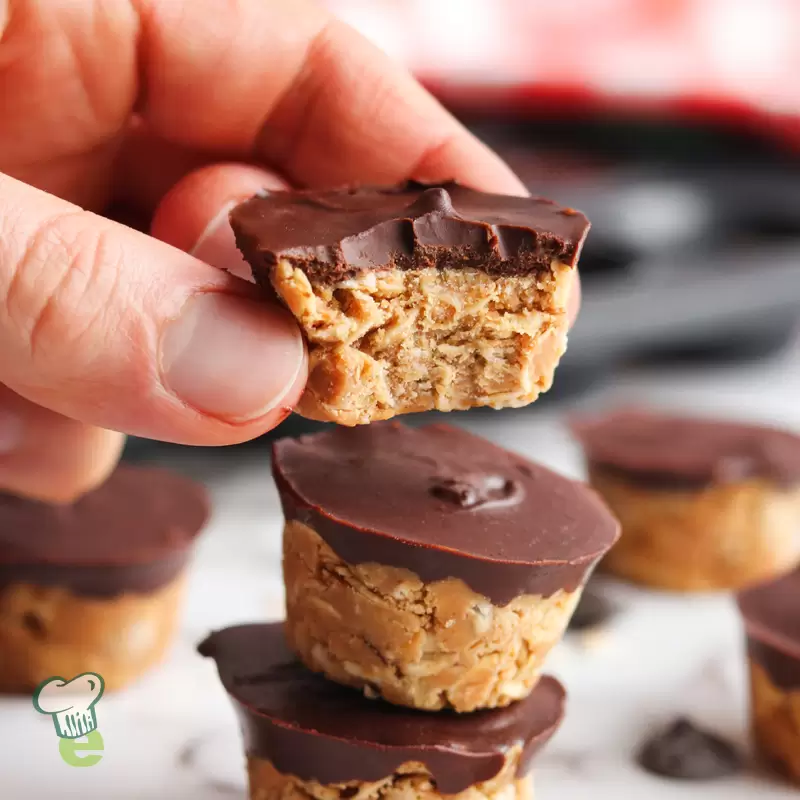 Healthy Peanut Butter Cups | 5-Ingredient Gluten-Free Dessert