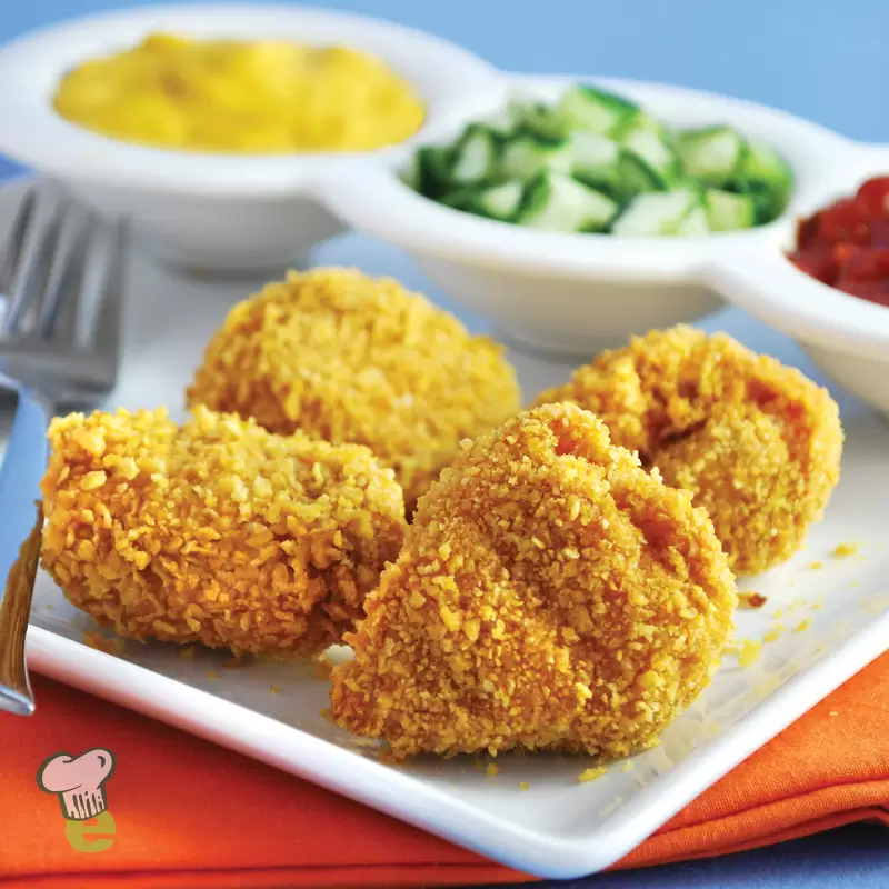 Heart-Healthy Chicken Nuggets | Low-Fat Baked Recipe