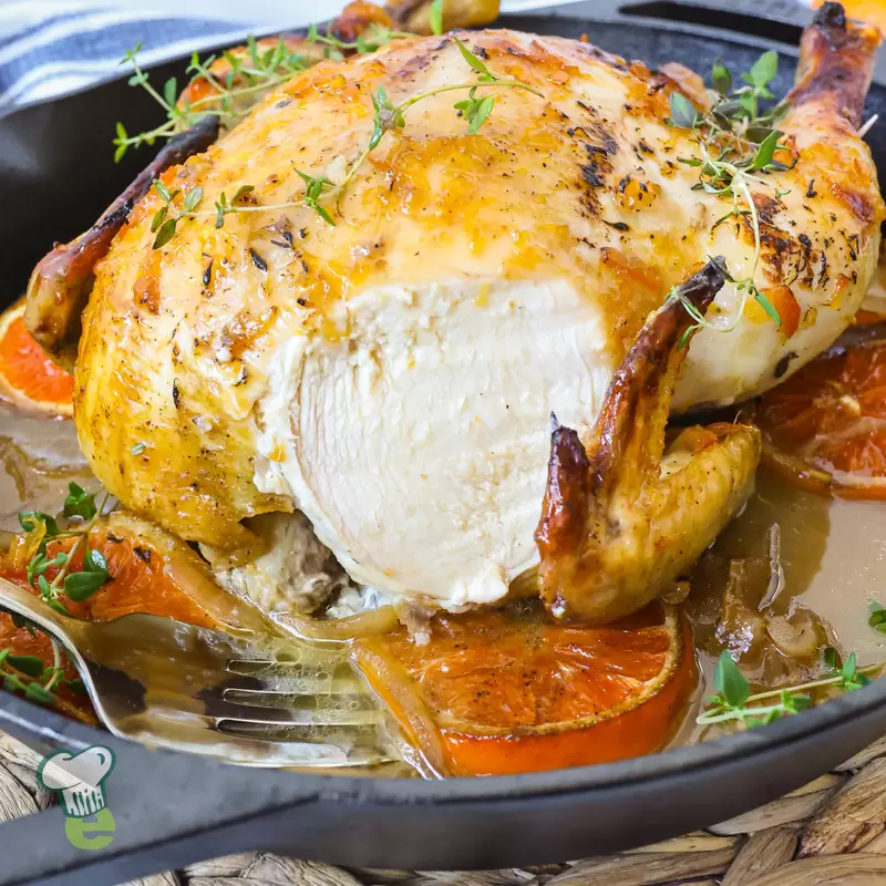 Low Sodium Roasted Chicken with Herbs (GLP-1 Friendly)