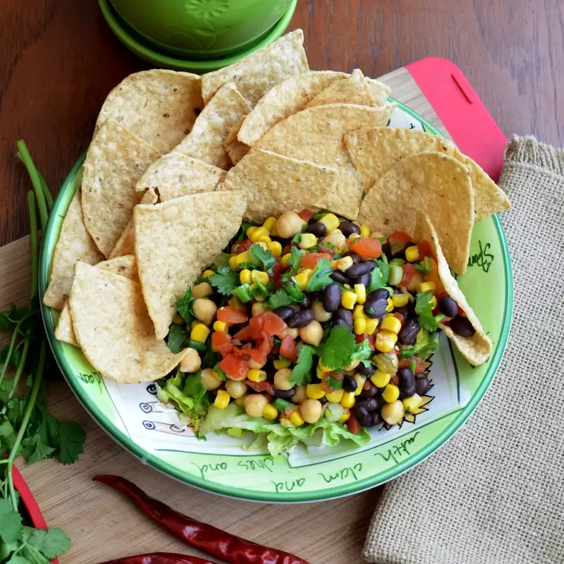Heart Healthy Corn and Black Bean Salsa