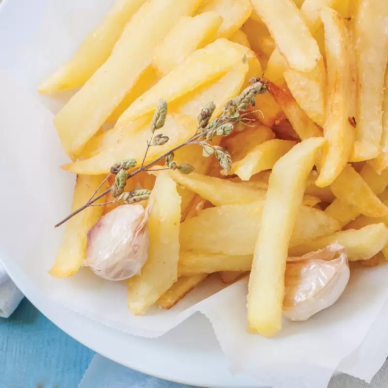 Heart Healthy Garlic Fries