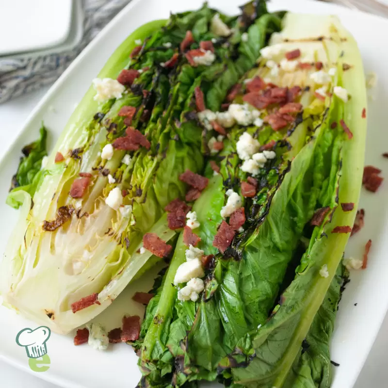 Heart Healthy Grilled Romaine Lettuce