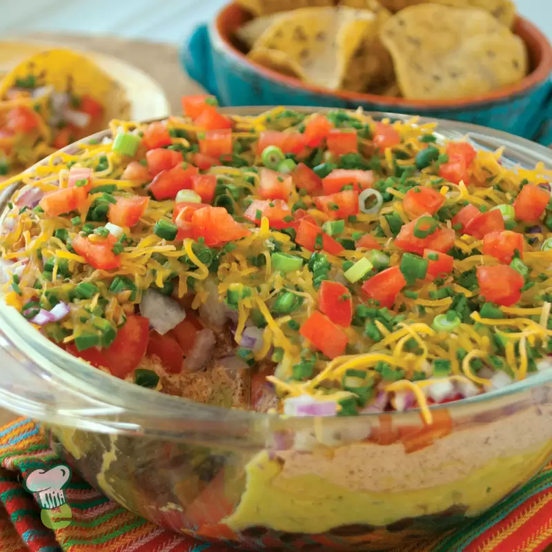 Heart Healthy Seven Layer Dip