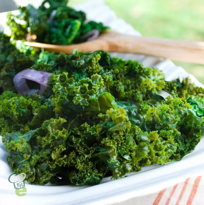 Sauteed Kale With Red Wine Vinegar | Heart Healthy Side