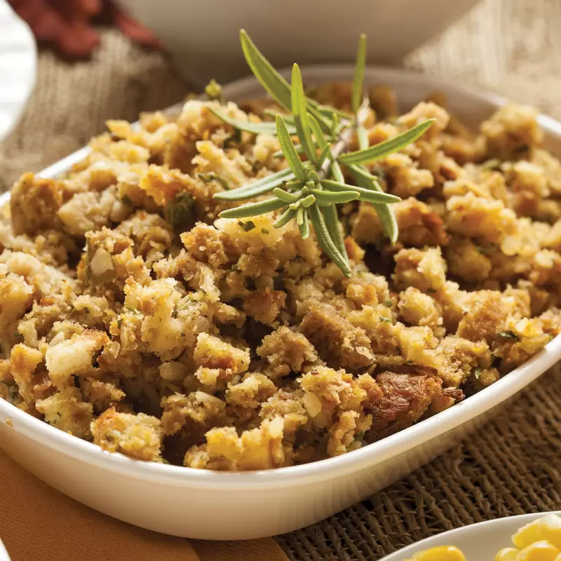The Best Healthy Turkey Stuffing | Thanksgiving Side Recipe