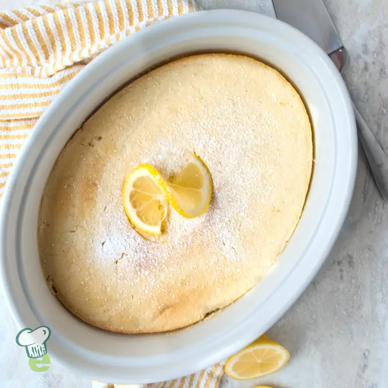 Heart Healthy Lemon Pudding Cake