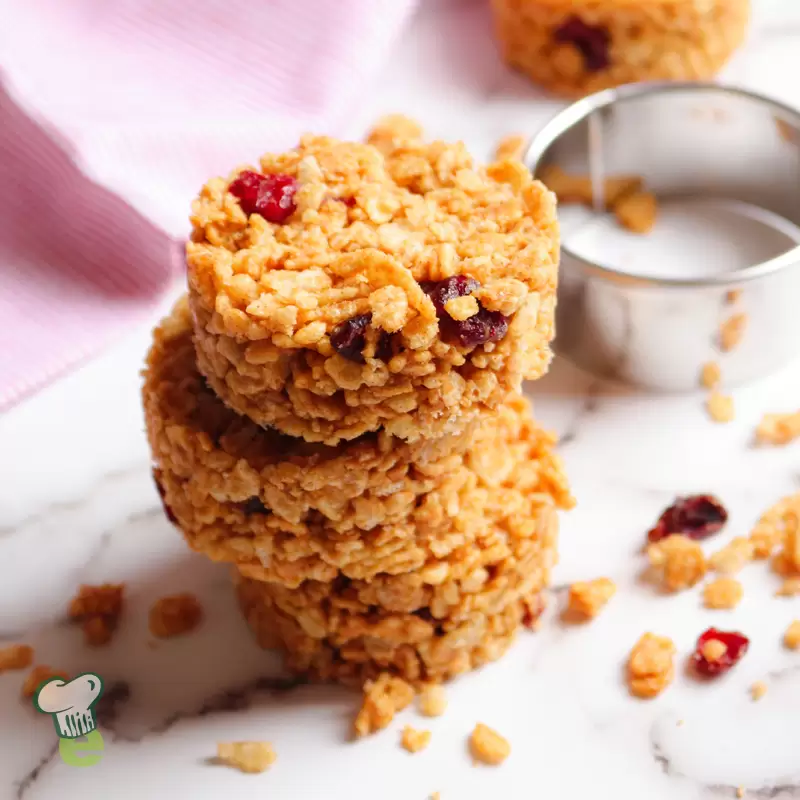 Heart Healthy Peanut Butter Rice Krispies® Treats