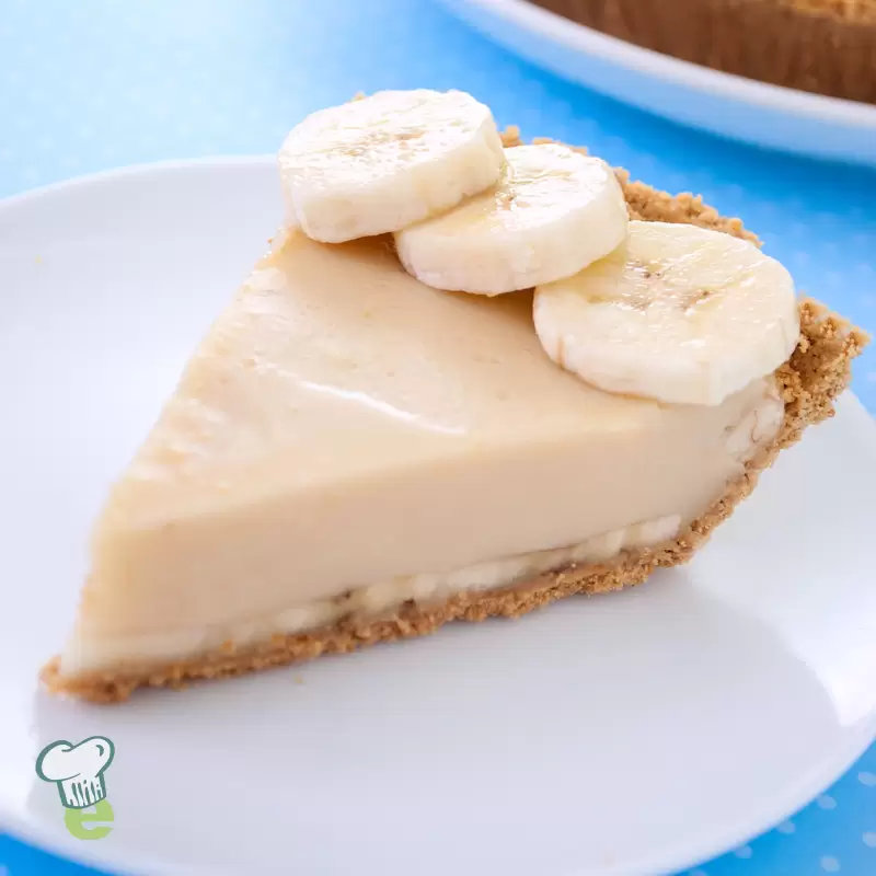 Heart Healthy Banana Cream Pie-image