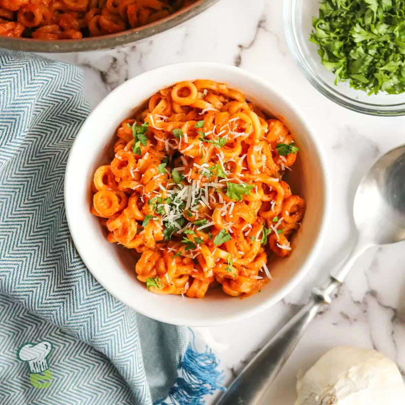 Homemade SpaghettiOs | Easy Vegetarian Recipe