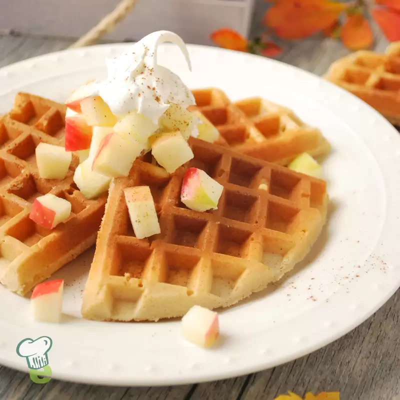 Gluten Free Spiced Waffles