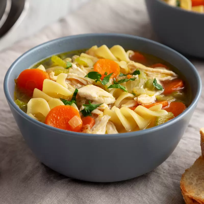Kidney-Friendly Chicken Noodle Soup | Low Sodium Renal Diet Recipe