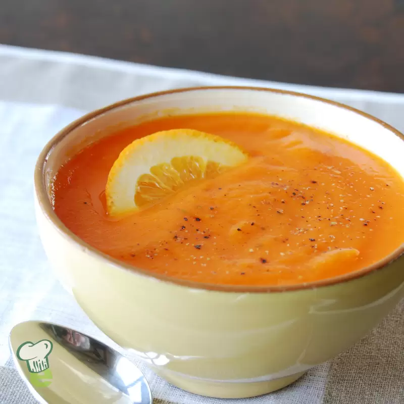 Heart Healthy Carrot Soup | Low Sodium & Low Cholesterol