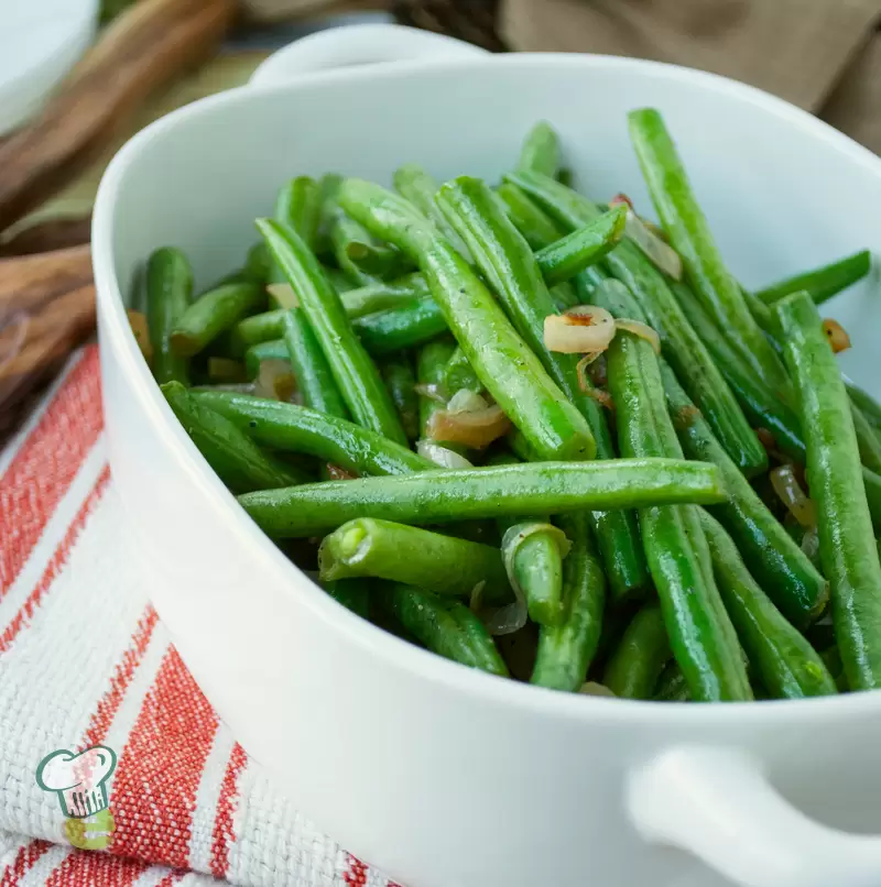Heart Healthy Green Beans with Shallots | Easy Side Dish