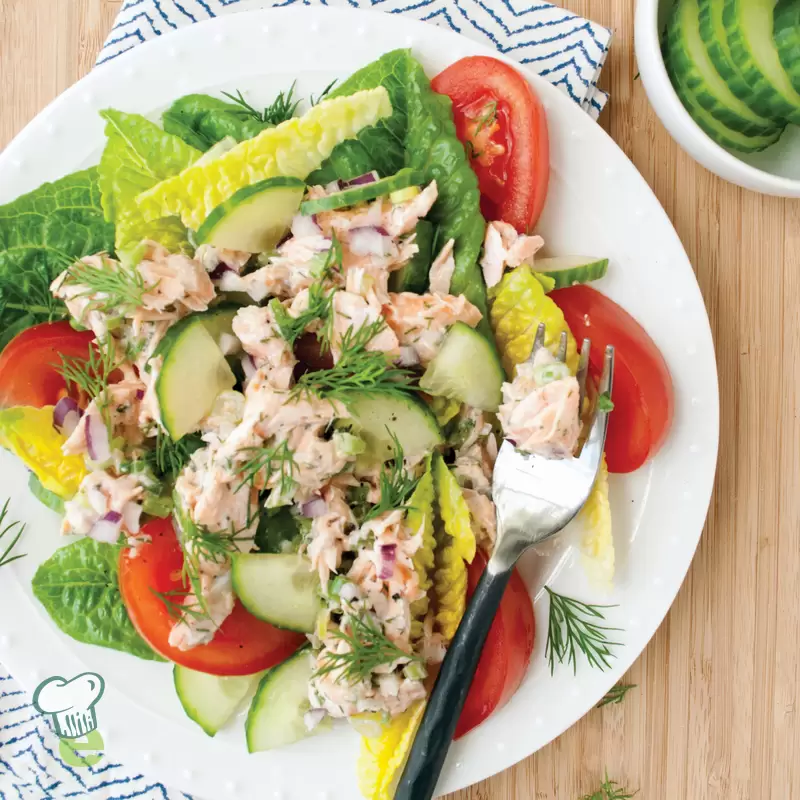 Heart Healthy Salmon Salad