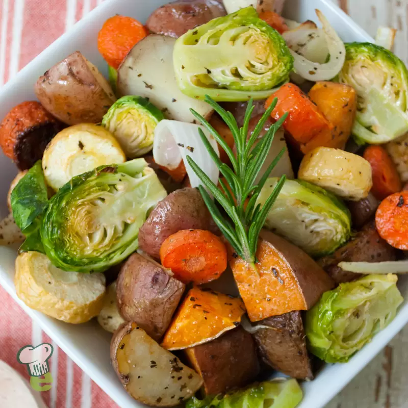 Heart-Healthy Roasted Vegetables | Low-Sodium Side Dish