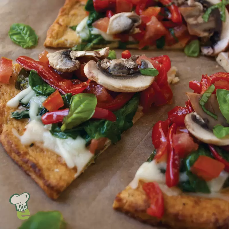 Heart Healthy Cauliflower Pizza