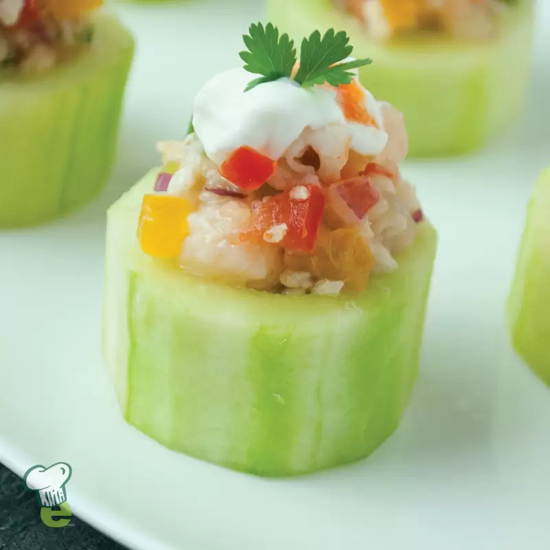 Heart Healthy Cucumber Cups