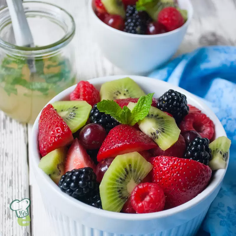 Mixed Berry Fruit Salad | Diabetic-Friendly & Heart-Healthy