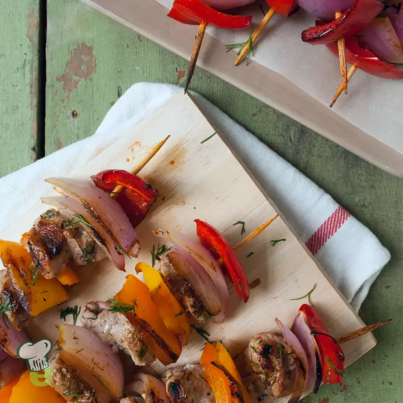 Healthy Pork Kebabs