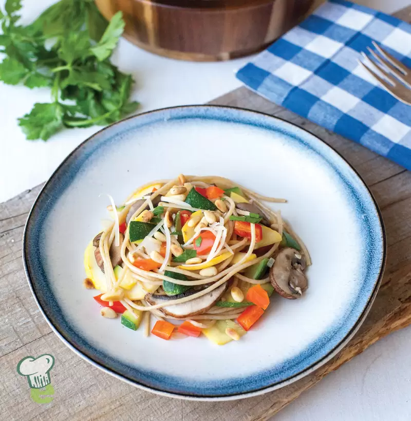 Easy Heart Healthy Vegetable Spaghetti Recipe