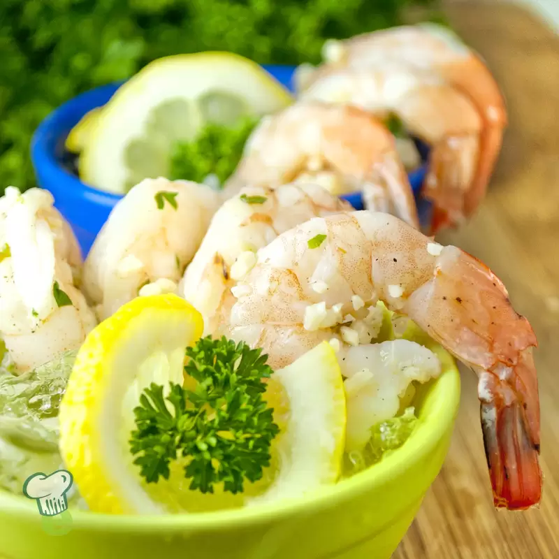 Healthy Lemon Garlic Shrimp Recipe | 5-Ingredient Meal