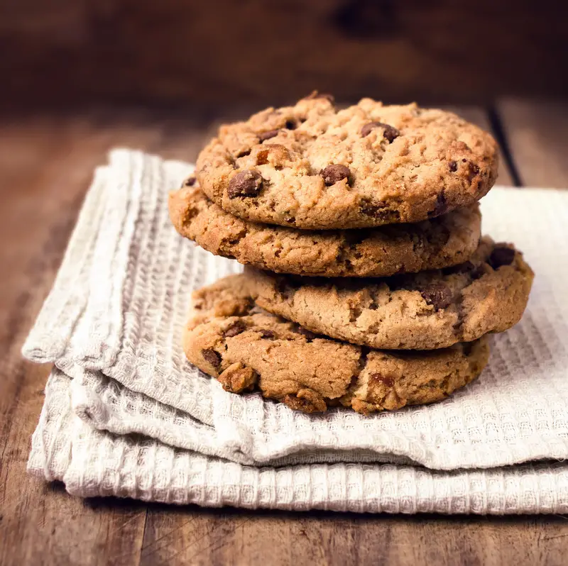 Easy Heart-Healthy Vegan Chocolate Chip Cookies